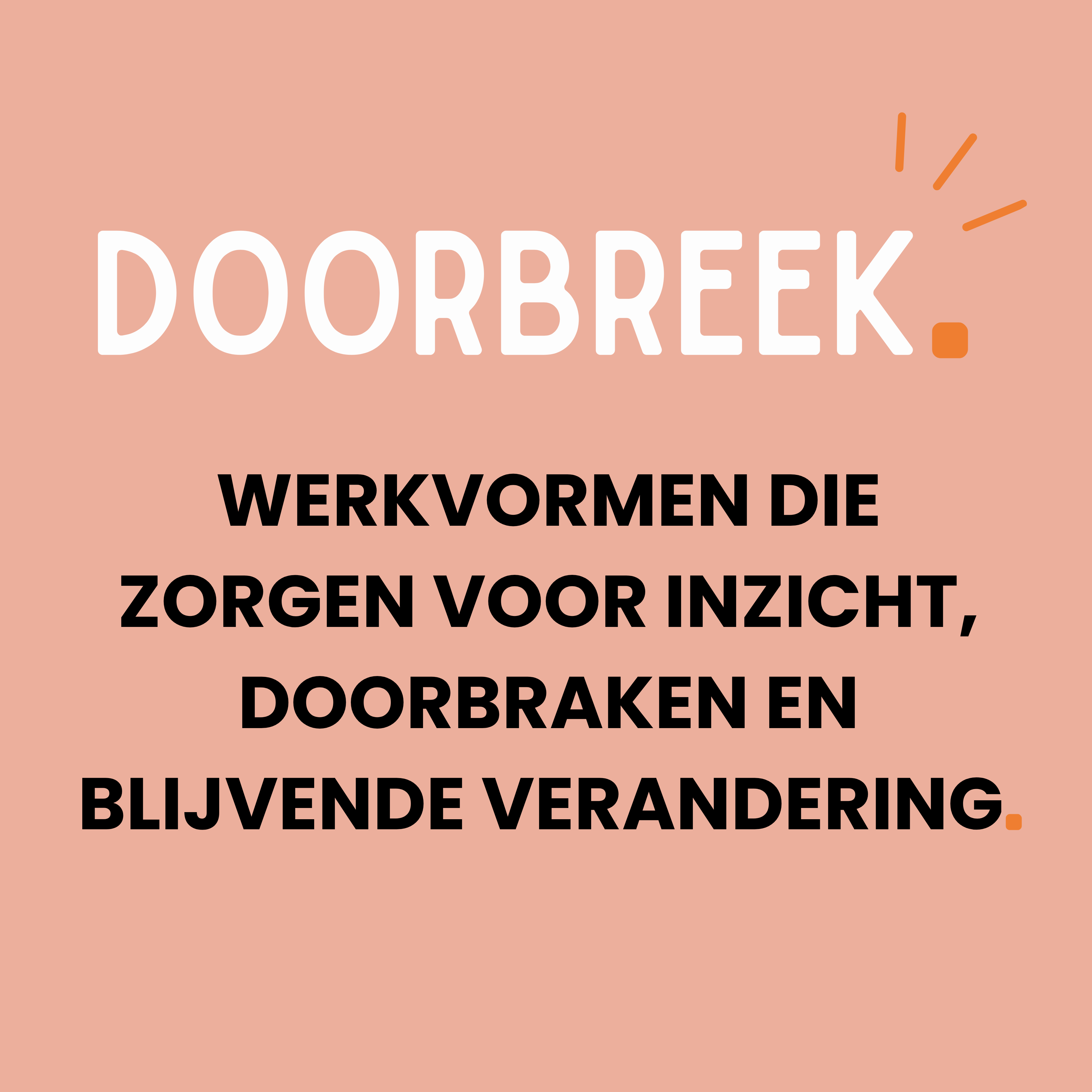 DOORBREEK. kaarten